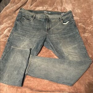 Old Navy Light Blue Rockstar super skinny Mid-rise Jeans